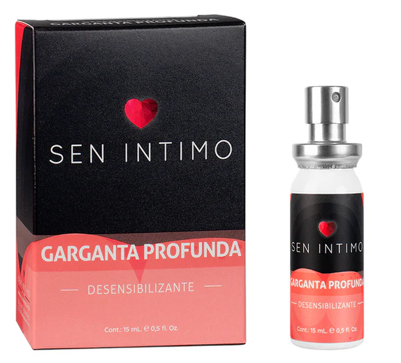 GARGANTA PROFUNDA DESENSIBILIZANTE PARA SEXO ORAL X 15 ML