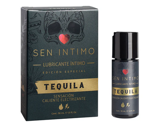 LUBRICANTE ÍNTIMO TEQUILA SENSACIÓN CALIENTE ELECTRIZANTE X 30 ML